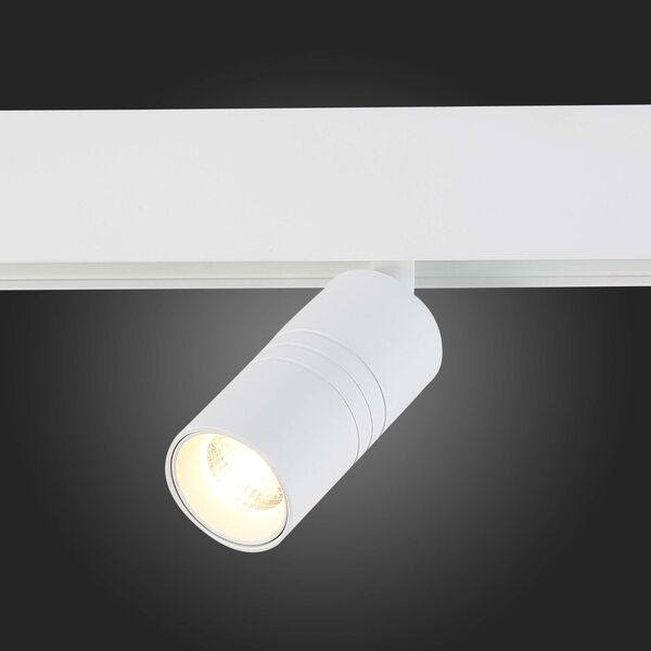 ST365.536.07 Магнитный трековый светильник белый LED 1*7W 3000K 595Lm Ra>80 36° IP20 L-xW44xH90 48V