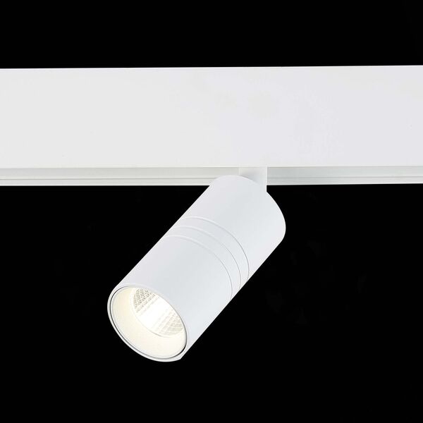 ST365.546.07 Магнитный трековый светильник белый LED 1*7W 4000K 595Lm Ra>80 36° IP20 L-xW44xH90 48V