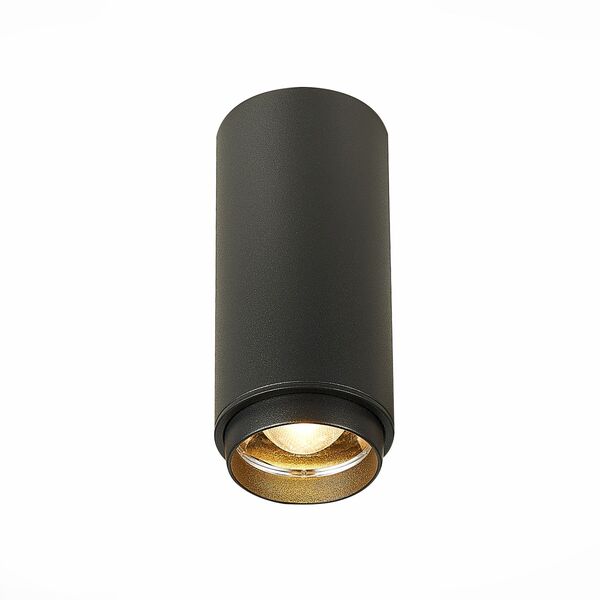 ST600.432.10 Светильник потолочный Zoom Черный LED 1*10W 3000K 1 000Lm Ra>80 15-60° IP20 D59xH130 17