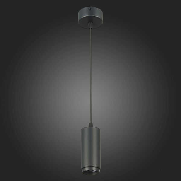 ST600.433.10 Светильник подвесной Zoom Черный LED 1*10W 3000K 1 000Lm Ra>80 15-60° IP20 D59xH130 170
