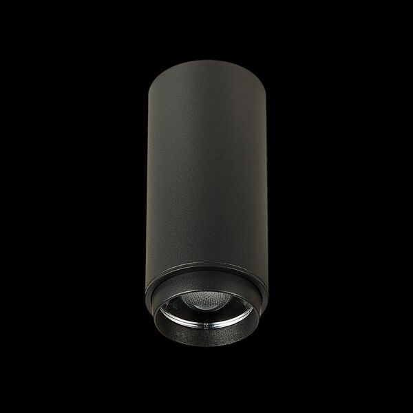ST600.442.10 Светильник потолочный Zoom Черный LED 1*10W 4000K 1 000Lm Ra>80 15-60° IP20 D59xH130 17