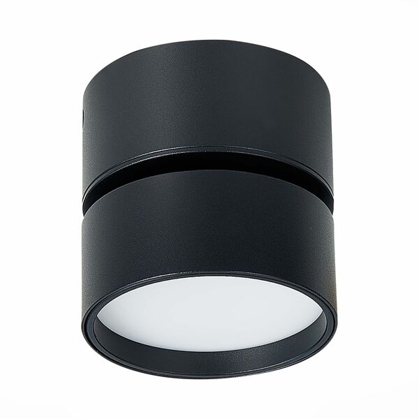 ST651.442.09 Светильник потолочный поворотный Черный LED 1*9W 4000K 720Lm Ra>90 120° IP20 D85xH87 17