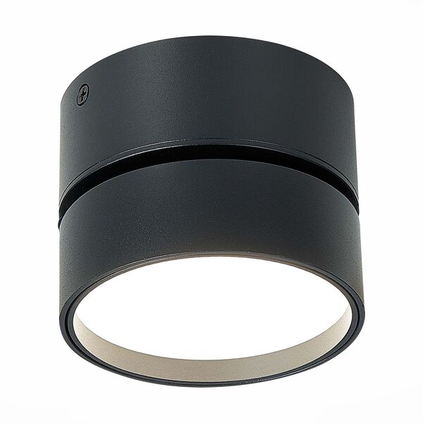 ST651.442.14 Светильник потолочный поворотный Черный LED 1*14W 4000K 1 100Lm Ra>90 120° IP20 D105xH8