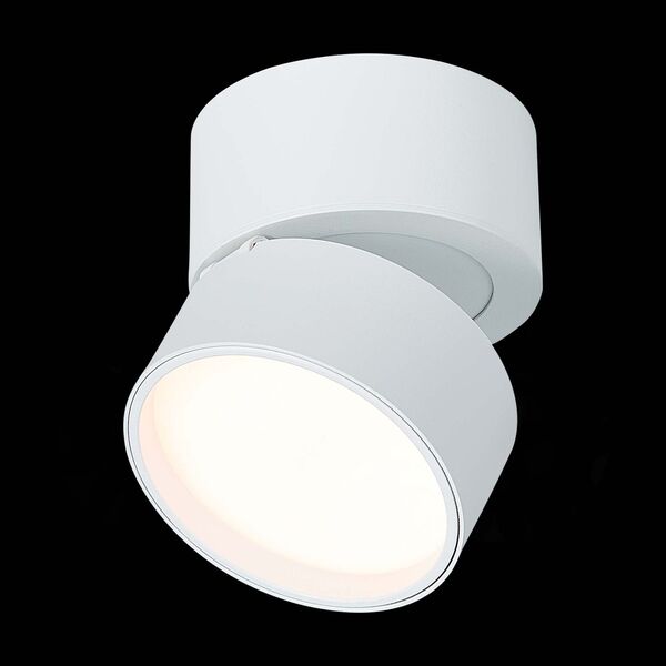 ST651.532.09 Светильник потолочный поворотный Белый LED 1*9W 3000K 720Lm Ra>90 120° IP20 D85xH87 170