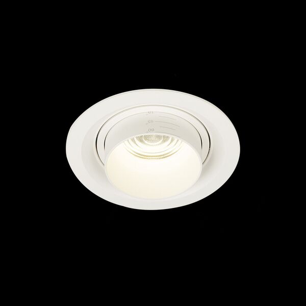 ST701.548.12 Св-к встр. Zoom Белый LED 1*12W 4000K 960Lm Ra90 15°-60° IP20 D115xH95 170-240V