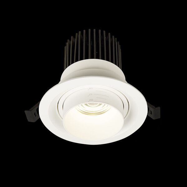 ST701.548.12 Св-к встр. Zoom Белый LED 1*12W 4000K 960Lm Ra90 15°-60° IP20 D115xH95 170-240V