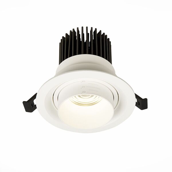 ST701.548.12 Св-к встр. Zoom Белый LED 1*12W 4000K 960Lm Ra90 15°-60° IP20 D115xH95 170-240V