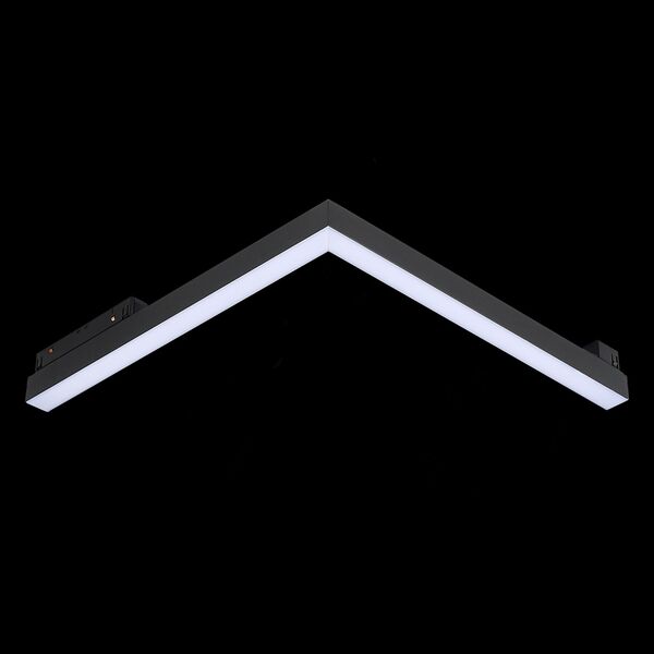 ST800.436.15 Магнитный трековый светильник Черный LED 1*15W 3000K 950Lm Ra>80 120° IP20 L305xW305xH2