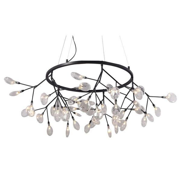 Люстра Crystal lux Evita  [BLACK/TRANSPARENT]