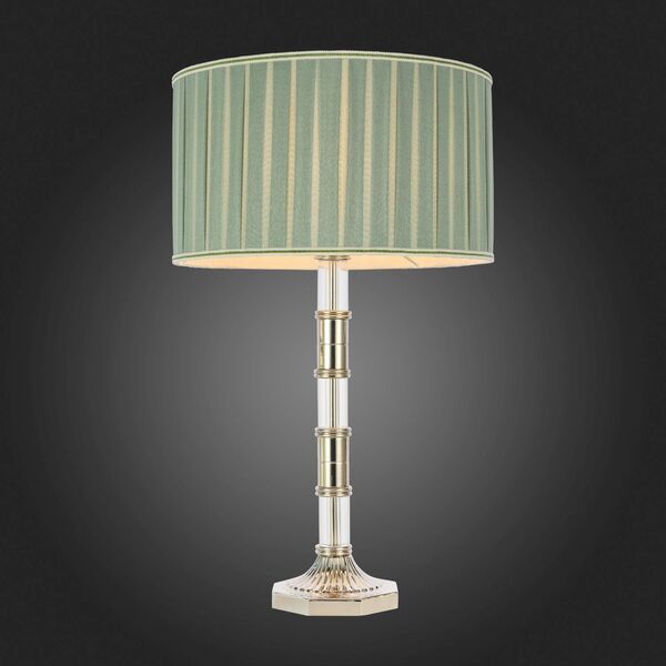 Настольная лампа ST-Luce Oleo [Никель/Оливковый E14 1*40W]