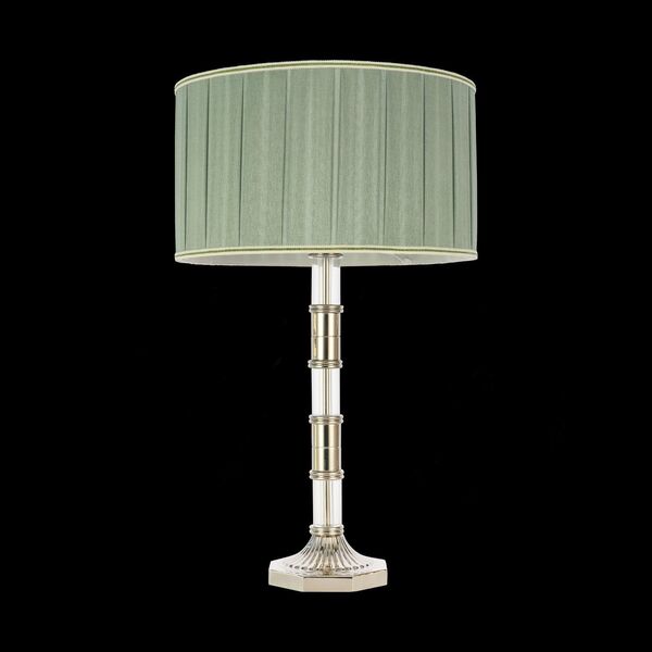 Настольная лампа ST-Luce Oleo [Никель/Оливковый E14 1*40W]