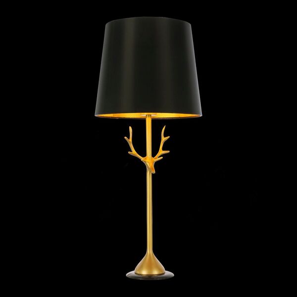 Настольная лампа ST-Luce Velossa [Латунь/Черный, Золото E14 1*40W]