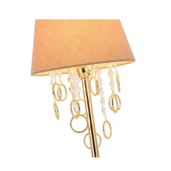Настольная лампа ST-Luce Meddo [Французское золото/Бежевый, Прозрачный E14 1*40W]