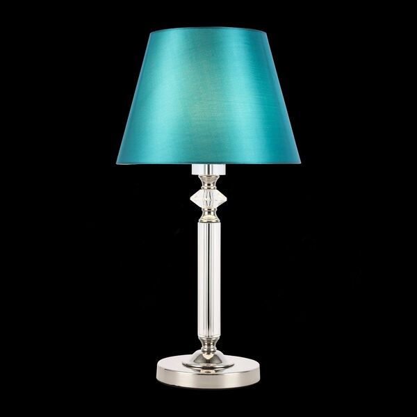 Настольная лампа ST-Luce Viore [Никель/Зеленый E27 1*60W]