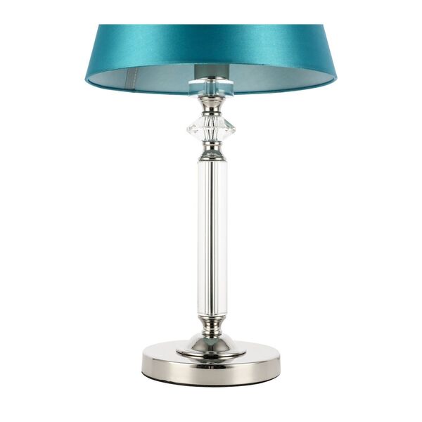 Настольная лампа ST-Luce Viore [Никель/Зеленый E27 1*60W]