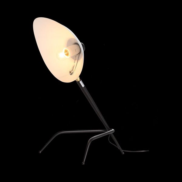 Настольная лампа ST-Luce Spruzzo [Черный/Черный, Белый E27 1*40W]