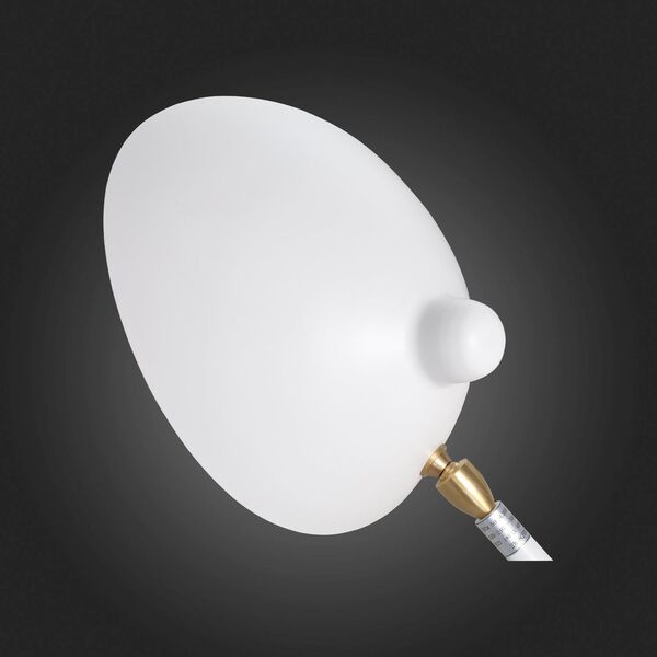 Настольная лампа ST-Luce Spruzzo [Белый/Белый E27 1*40W]