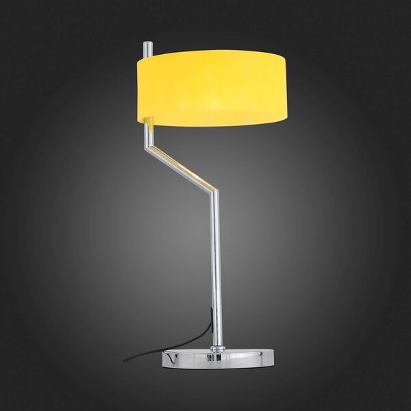 Настольная лампа ST-Luce Foresta [Хром/Желтый E27 1*60W (из 2-х коробок)]