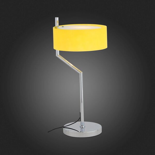 Настольная лампа ST-Luce Foresta [Хром/Желтый E27 1*60W (из 2-х коробок)]