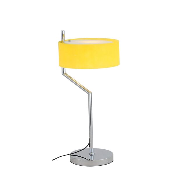 Настольная лампа ST-Luce Foresta [Хром/Желтый E27 1*60W (из 2-х коробок)]