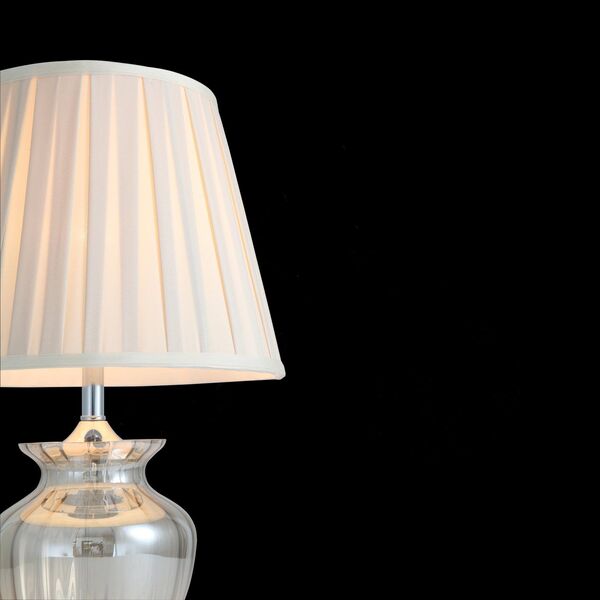 Настольная лампа ST-Luce Assenza [Хром/Бежевый E27 1*60W]