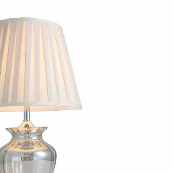 Настольная лампа ST-Luce Assenza [Хром/Бежевый E27 1*60W]