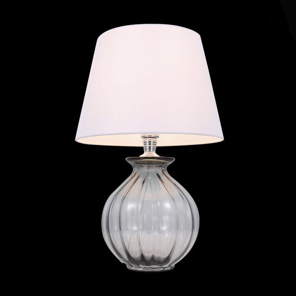 Настольная лампа ST-Luce Calma [Хром, Дымчатый/Белый E27 1*60W]