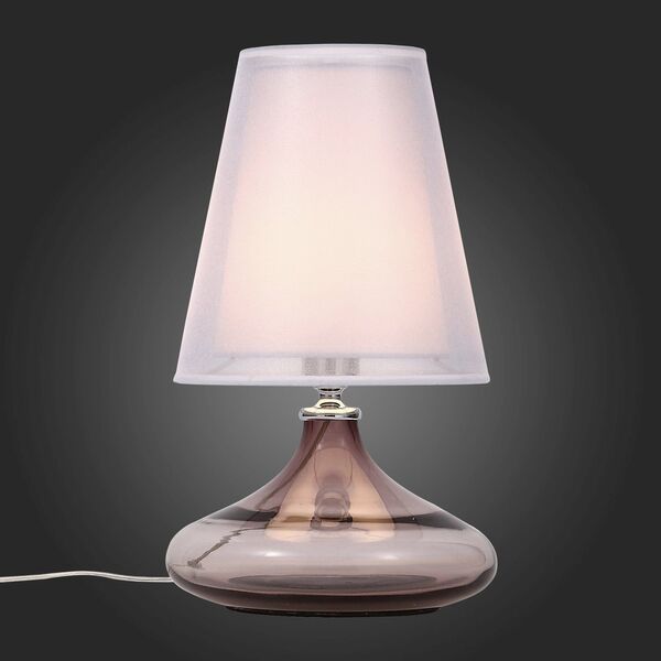 Настольная лампа ST-Luce Ampolla [Хром, Розовый/Белый E27 1*60W]