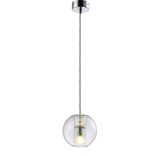 BELEZA SP1 B CHROME CRYSTAL LUX Светильник подвесной