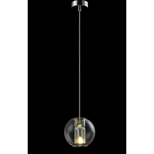 BELEZA SP1 B CHROME CRYSTAL LUX Светильник подвесной