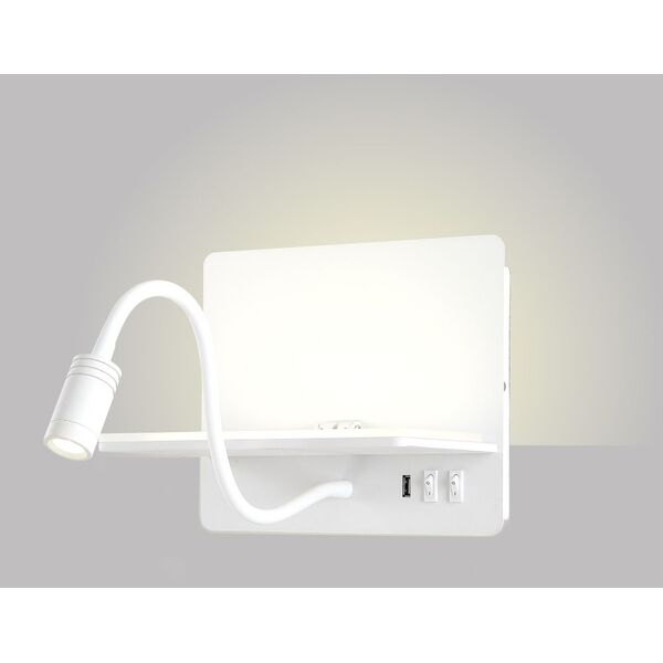 Бра CLT 226W250USB WH