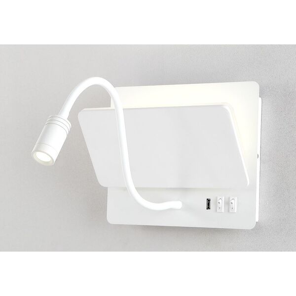 Бра CLT 226W250USB WH