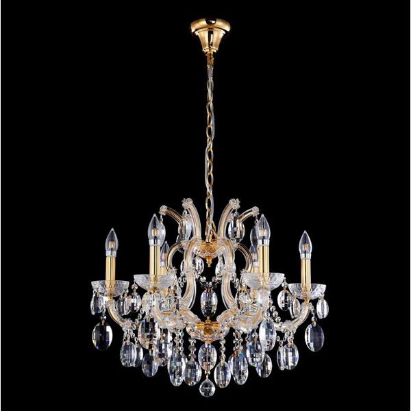 HOLLYWOOD SP6 [GOLD CRYSTAL LUX Люстра]