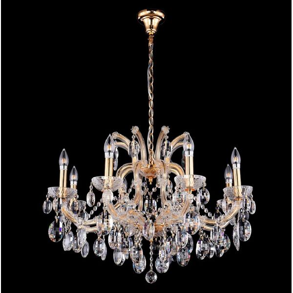 HOLLYWOOD SP8 [GOLD CRYSTAL LUX Люстра]