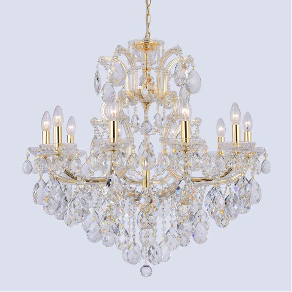 ISABEL SP11 [GOLD/TRANSPARENT CRYSTAL LUX Люстра]