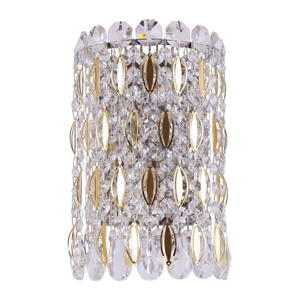 Бра Crystal Lux Lirica AP2 [Chrome/Gold-Transparent]