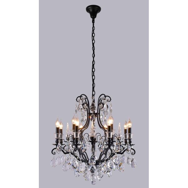 MAGNIFICO SP13 [BLACK/TRANSPARENT CRYSTAL LUX Люстра]