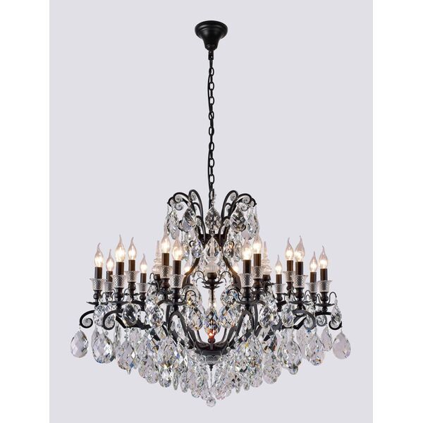 MAGNIFICO SP19 [BLACK/TRANSPARENT CRYSTAL LUX Люстра]