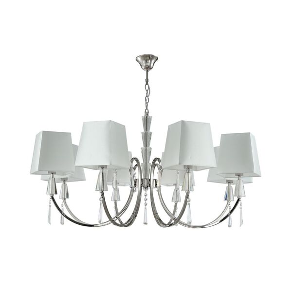 MARSELA SP-PL8 NICKEL CRYSTAL LUX Люстра