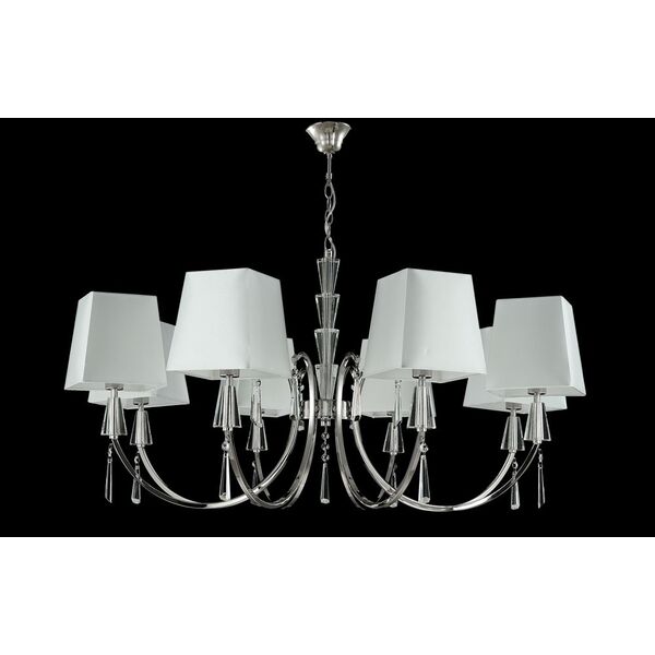 MARSELA SP-PL8 NICKEL CRYSTAL LUX Люстра
