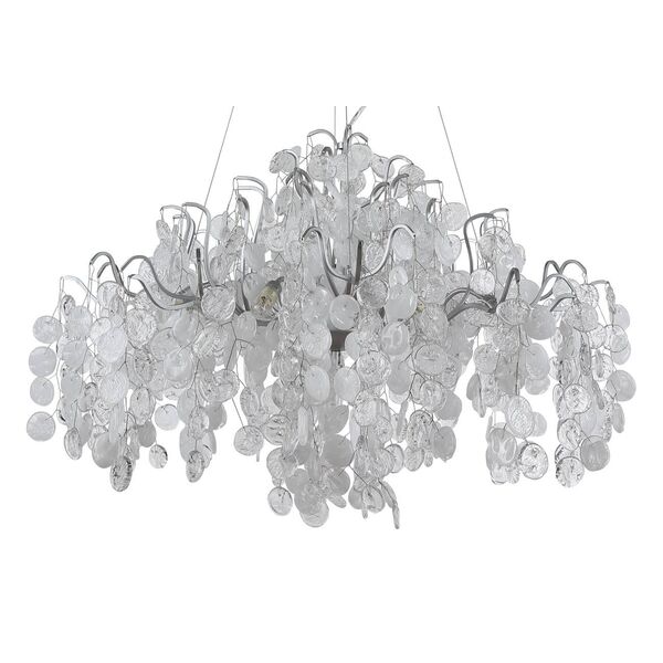 Светильник подвесной TENERIFE SP9 SILVER CRYSTAL LUX 