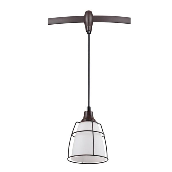 подвесной светильник для трека Lofia[ коричневый/стекло E14х1 60Вт 133х133х1753]