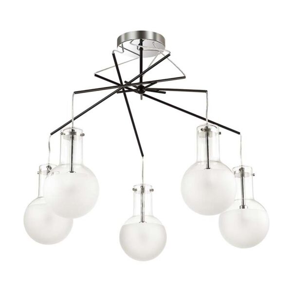 MARCO [хром/черный Люстра IP20 G9 5*40W 220V]