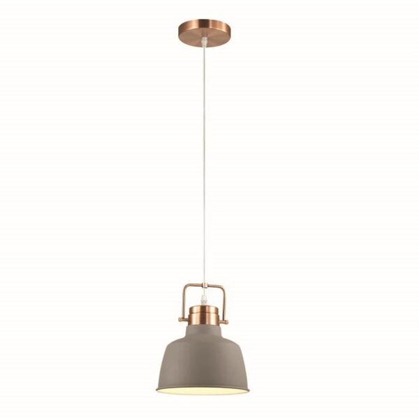 ODEON LIGHT [серый, медный Подвес E27 60W ]