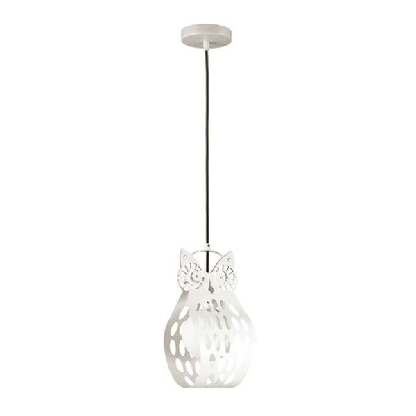 ODEON LIGHT ULVIN [белый/стекло Подвес IP20 E27 60W 200V]