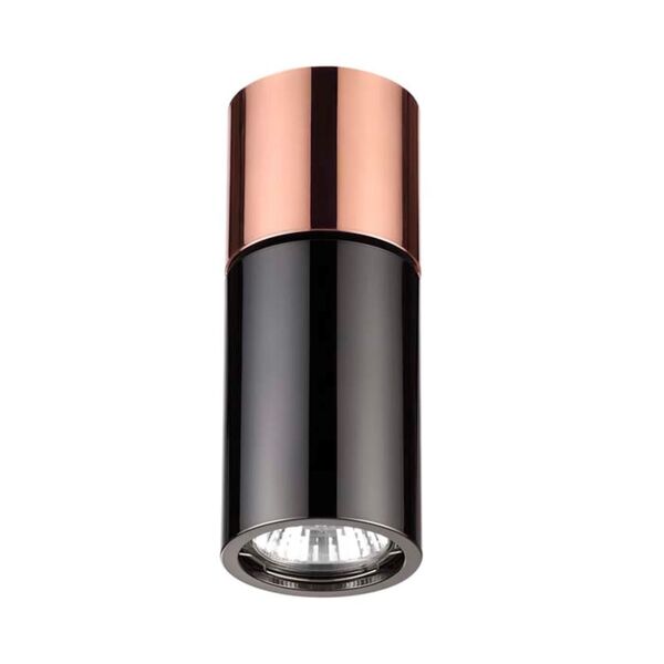 DUETTA ODL18 127 [черненый хром с медью Потолочный накладной светильник IP20 GU10 50W 220V]