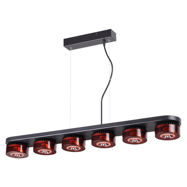 Люстра подвесная Odeon Light VIVACE [черный [ LED 60W 220V]