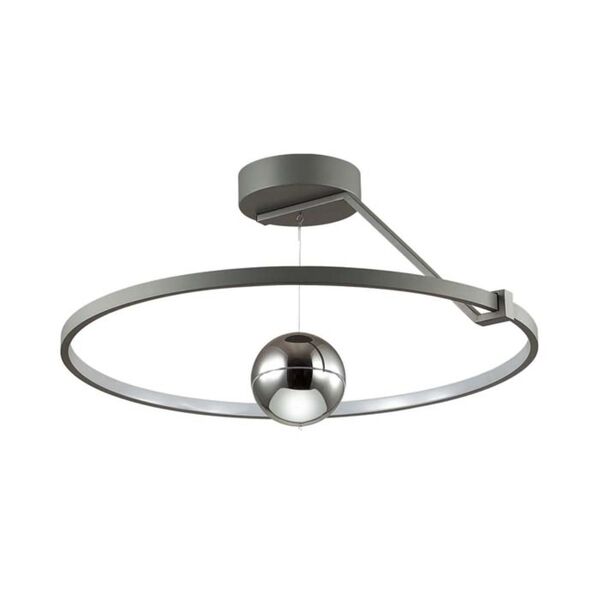 LOND [черный/хром Люстра потолочная IP20 LED 40W 220V]