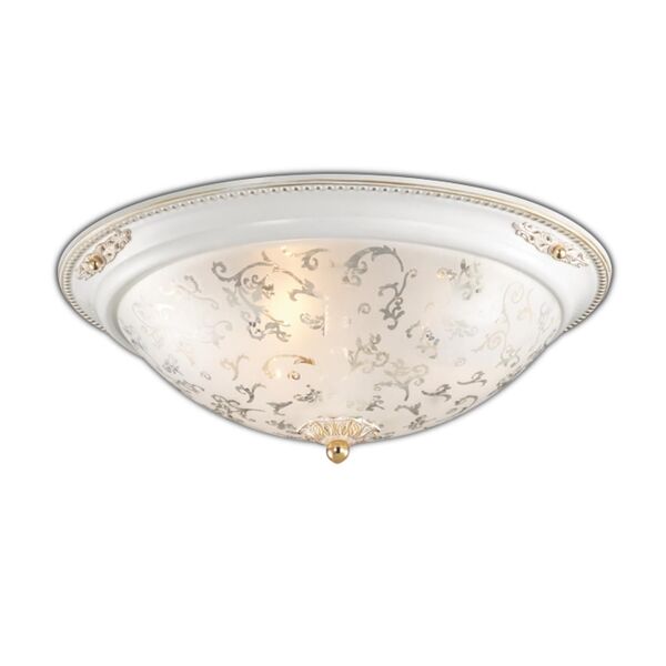 Corbea [белый с зол.декором/бел Потолочн светильник  E27 3*60W 220V]