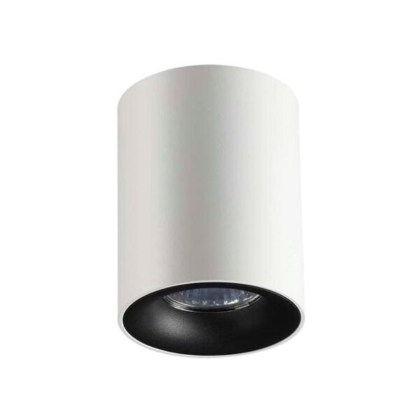 TUBORINO ODL18 116 [белый с черным Потолочный накладной светильник GU10 50W 220V]